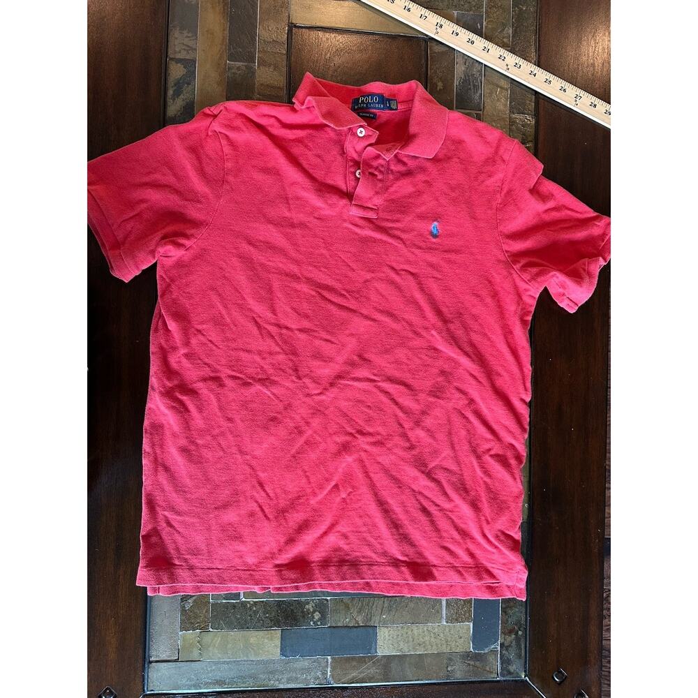 Ralph Lauren Men’s Polo Classic Fit Red Size L